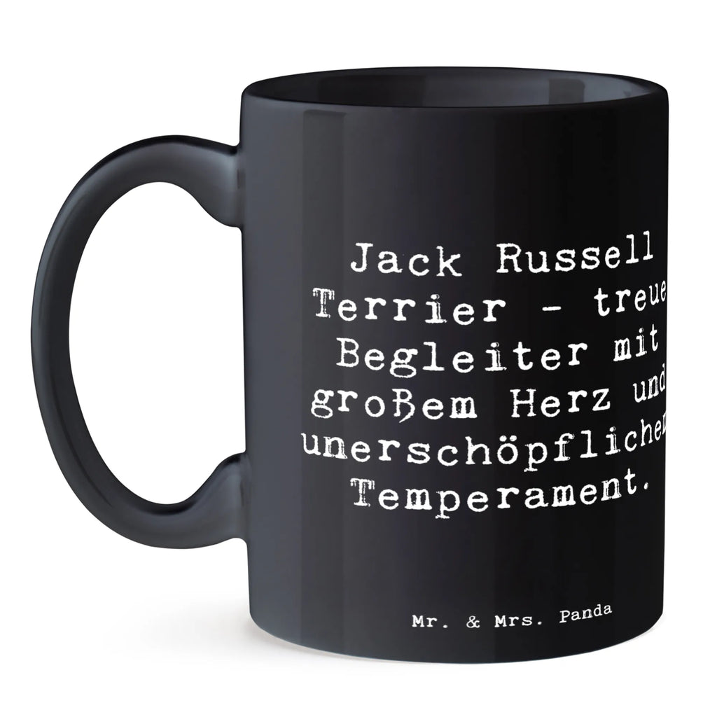 Mug Saying Jack Russell Terrier - treue Begleiter mit großem Herz und unerschöpflichem Temperament. Kaffeetasse, Teetasse, Tasse mit Zitaten, Porzellantasse, Bürotasse, Tasse mit Motiven, Geschenktasse, Keramiktasse, Tasse, Hund, Hunderasse, Rassehund, Hundebesitzer, Geschenk, Tierfreund, Schenken, Welpe
