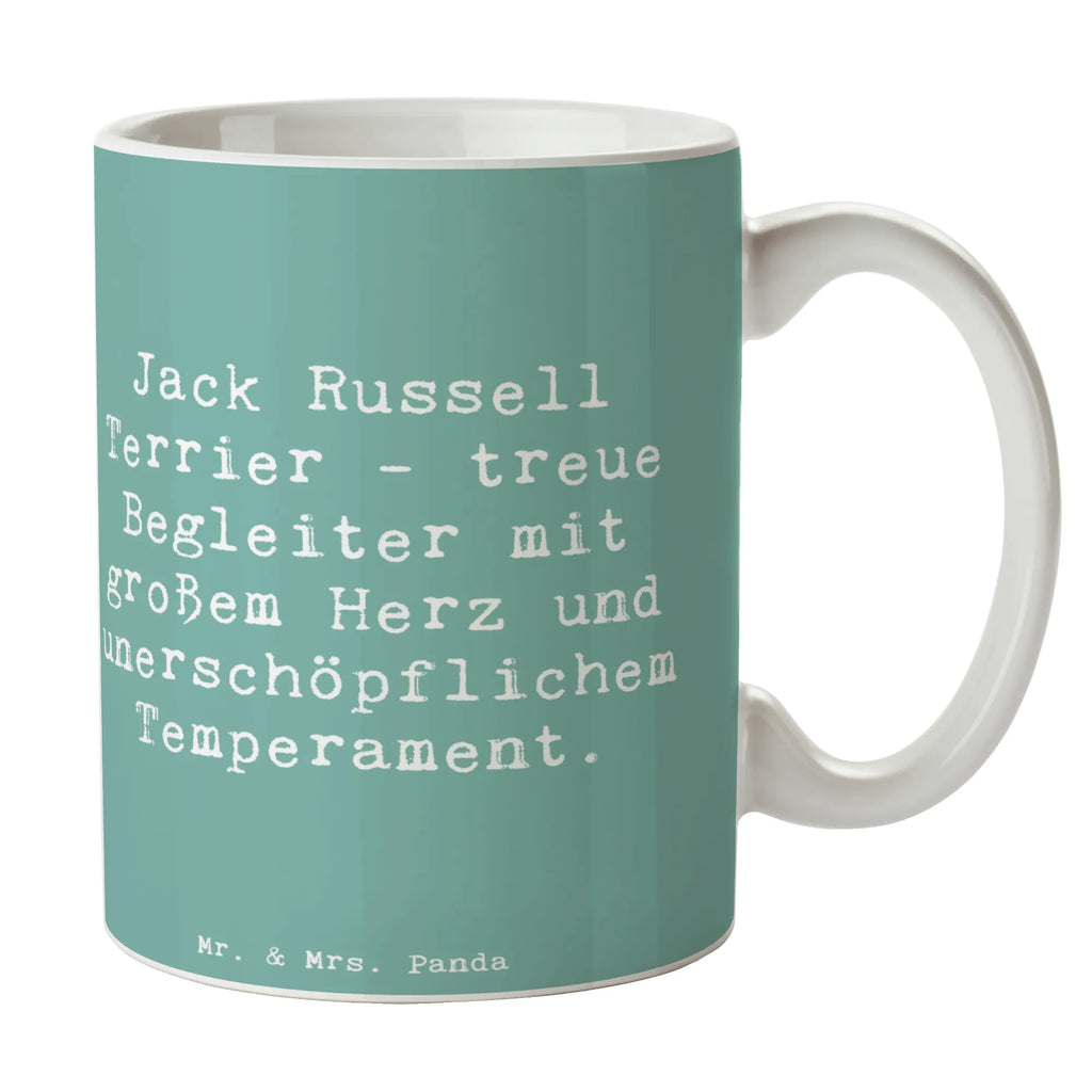 Mug Saying Jack Russell Terrier - treue Begleiter mit großem Herz und unerschöpflichem Temperament. Kaffeetasse, Teetasse, Tasse mit Zitaten, Porzellantasse, Bürotasse, Tasse mit Motiven, Geschenktasse, Keramiktasse, Tasse, Hund, Hunderasse, Rassehund, Hundebesitzer, Geschenk, Tierfreund, Schenken, Welpe