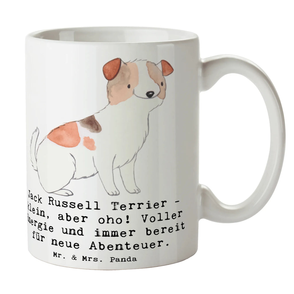 Mug Jack Russell Terrier - klein, aber oho! Voller Energie und immer bereit für neue Abenteuer. Tasse mit Zitaten, Geschenktasse, Keramiktasse, Kaffeetasse, Tasse mit Motiven, Tasse, Bürotasse, Porzellantasse, Teetasse, Hund, Hunderasse, Rassehund, Hundebesitzer, Geschenk, Tierfreund, Schenken, Welpe