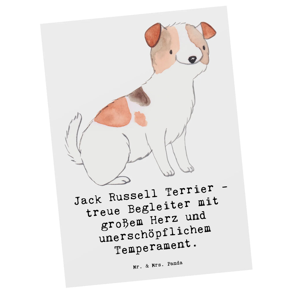 Postcard Jack Russell Terrier - treue Begleiter mit großem Herz und unerschöpflichem Temperament. Postkarte, Grußkarte, Karte, Dankeskarte, Einladungskarte, Ansichtskarten, Ansichtskarte, Einladung Geburtstag, Geburtstagskarte, Geschenkkarte, Einladungskarten Geburtstag, Einladung, Hund, Hunderasse, Rassehund, Hundebesitzer, Geschenk, Tierfreund, Schenken, Welpe