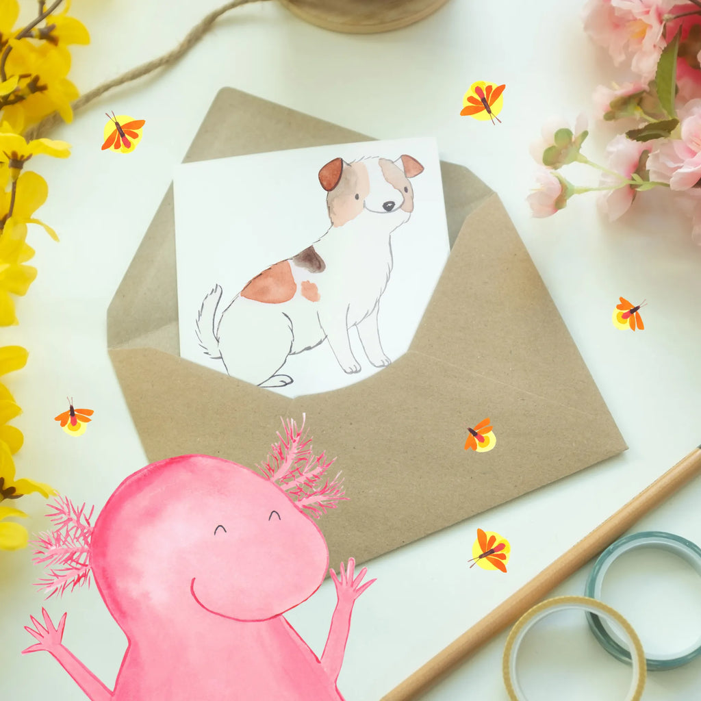 Greetings card Ein Herz voller Mut und Loyalität - das beschreibt meinen Jack Russell Terrier am Besten! Glückwunschkarte, Hochzeitskarte, Karte, Einladungskarte, Grußkarte, Ansichtskarten, Geburtstagskarte, Klappkarte, Hund, Hunderasse, Rassehund, Hundebesitzer, Geschenk, Tierfreund, Schenken, Welpe