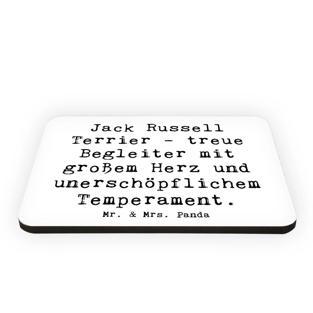 Magnet Spruch Jack Russell Terrier - treue Begleiter mit großem Herz und unerschöpflichem Temperament. Pinnwandmagnet, Motivmagnete, Whiteboard Magnet, Dekomagnet, Souvenir Magnet, Kühlschrankmagnet, Notiz Magnet, Kühlschrank Dekoration, Hund, Hunderasse, Rassehund, Hundebesitzer, Geschenk, Tierfreund, Schenken, Welpe
