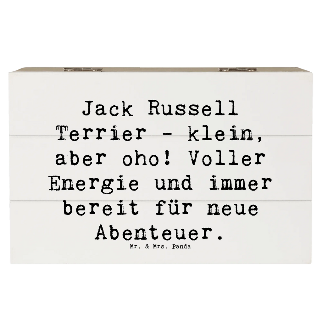 Holzkiste Spruch Jack Russell Terrier Aufbewahrungsbox, Dekokiste, Erinnerungskiste, Geschenkbox, XXL, Holzkiste, Schatzkiste, Schatulle, Erinnerungsbox, Geschenkdose, Kiste, Truhe, Hund, Hunderasse, Rassehund, Hundebesitzer, Geschenk, Tierfreund, Schenken, Welpe