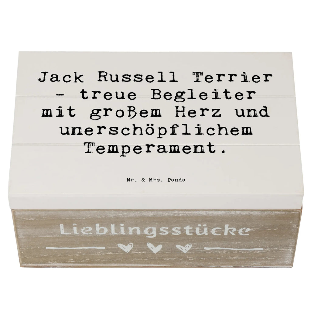 Holzkiste Spruch Jack Russell Terrier - treue Begleiter mit großem Herz und unerschöpflichem Temperament. Erinnerungskiste, Schatulle, Kiste, Erinnerungsbox, Geschenkdose, Truhe, Schatzkiste, Aufbewahrungsbox, Dekokiste, Holzkiste, XXL, Geschenkbox, Hund, Hunderasse, Rassehund, Hundebesitzer, Geschenk, Tierfreund, Schenken, Welpe