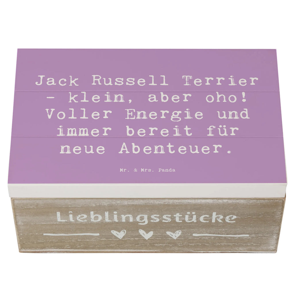 Holzkiste Spruch Jack Russell Terrier Aufbewahrungsbox, Dekokiste, Erinnerungskiste, Geschenkbox, XXL, Holzkiste, Schatzkiste, Schatulle, Erinnerungsbox, Geschenkdose, Kiste, Truhe, Hund, Hunderasse, Rassehund, Hundebesitzer, Geschenk, Tierfreund, Schenken, Welpe
