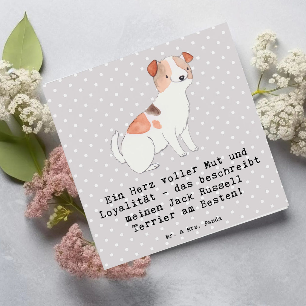 Deluxe Card Ein Herz voller Mut und Loyalität - das beschreibt meinen Jack Russell Terrier am Besten! Hochzeitskarte, Geburtstagskarte, Karte, Hochwertige Klappkarte, Glückwunschkarte, Klappkarte, Grußkarte, Hochwertige Grußkarte, Einladungskarte, Hund, Hunderasse, Rassehund, Hundebesitzer, Geschenk, Tierfreund, Schenken, Welpe
