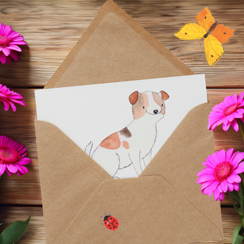 Deluxe Card Ein Herz voller Mut und Loyalität - das beschreibt meinen Jack Russell Terrier am Besten! Hochzeitskarte, Geburtstagskarte, Karte, Hochwertige Klappkarte, Glückwunschkarte, Klappkarte, Grußkarte, Hochwertige Grußkarte, Einladungskarte, Hund, Hunderasse, Rassehund, Hundebesitzer, Geschenk, Tierfreund, Schenken, Welpe