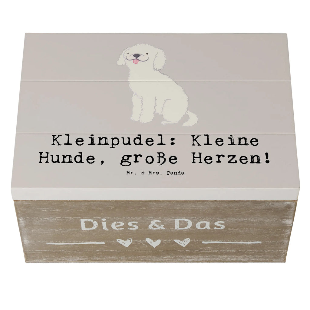 Holzkiste Kleinpudel Liebe Truhe, Kiste, Holzkiste, Erinnerungsbox, Geschenkdose, Schatzkiste, Schatulle, XXL, Erinnerungskiste, Geschenkbox, Dekokiste, Aufbewahrungsbox, Hund, Hunderasse, Rassehund, Hundebesitzer, Geschenk, Tierfreund, Schenken, Welpe