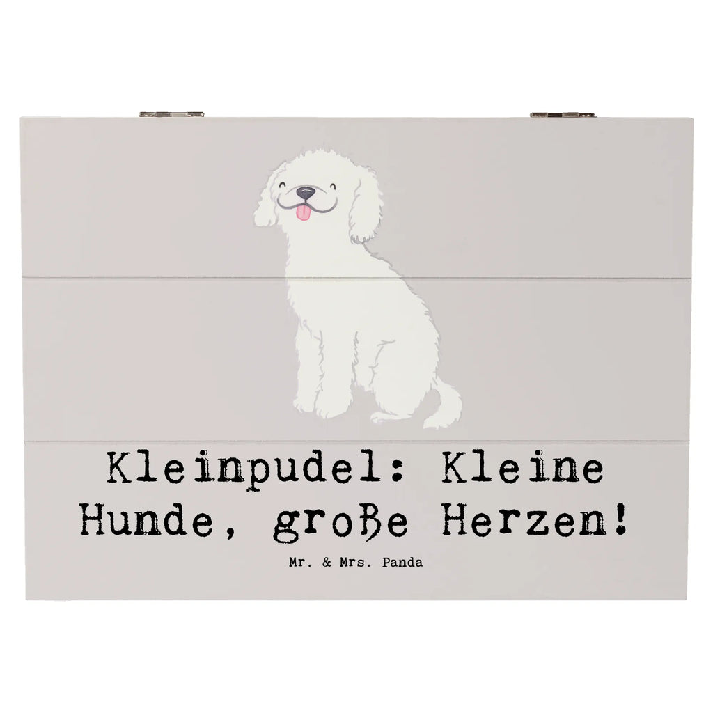 Holzkiste Kleinpudel Liebe Truhe, Kiste, Holzkiste, Erinnerungsbox, Geschenkdose, Schatzkiste, Schatulle, XXL, Erinnerungskiste, Geschenkbox, Dekokiste, Aufbewahrungsbox, Hund, Hunderasse, Rassehund, Hundebesitzer, Geschenk, Tierfreund, Schenken, Welpe