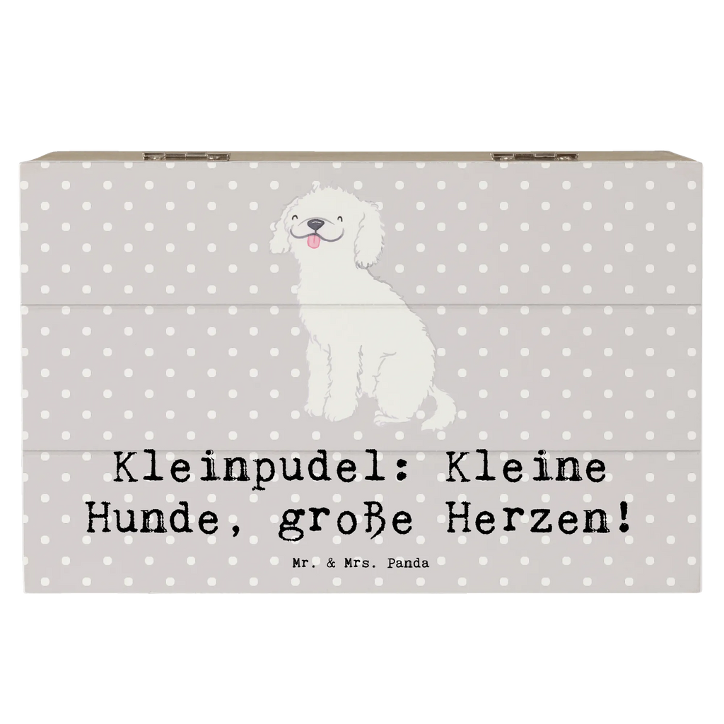 Holzkiste Kleinpudel Liebe Truhe, Kiste, Holzkiste, Erinnerungsbox, Geschenkdose, Schatzkiste, Schatulle, XXL, Erinnerungskiste, Geschenkbox, Dekokiste, Aufbewahrungsbox, Hund, Hunderasse, Rassehund, Hundebesitzer, Geschenk, Tierfreund, Schenken, Welpe