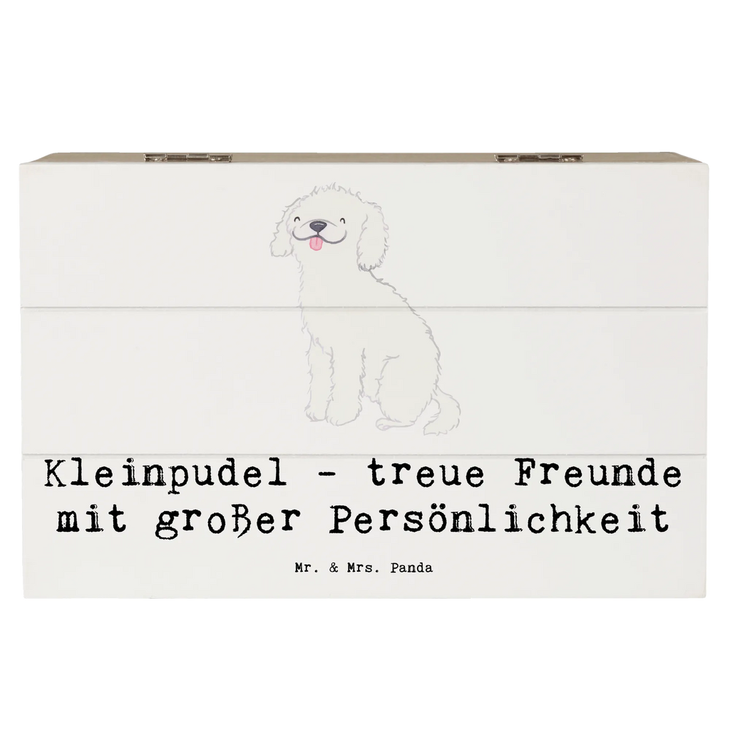 Holzkiste Kleinpudel Freunde Schatulle, Schatzkiste, Erinnerungskiste, Erinnerungsbox, Dekokiste, Aufbewahrungsbox, Geschenkdose, Kiste, Geschenkbox, XXL, Holzkiste, Truhe, Hund, Hunderasse, Rassehund, Hundebesitzer, Geschenk, Tierfreund, Schenken, Welpe