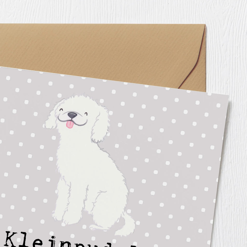 Deluxe Karte Kleinpudel Liebe Karte, Hochzeitskarte, Grußkarte, Einladungskarte, Hochwertige Grußkarte, Klappkarte, Hochwertige Klappkarte, Glückwunschkarte, Geburtstagskarte, Hund, Hunderasse, Rassehund, Hundebesitzer, Geschenk, Tierfreund, Schenken, Welpe
