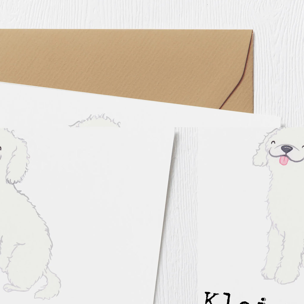 Deluxe Karte Kleinpudel Liebe Karte, Hochzeitskarte, Grußkarte, Einladungskarte, Hochwertige Grußkarte, Klappkarte, Hochwertige Klappkarte, Glückwunschkarte, Geburtstagskarte, Hund, Hunderasse, Rassehund, Hundebesitzer, Geschenk, Tierfreund, Schenken, Welpe