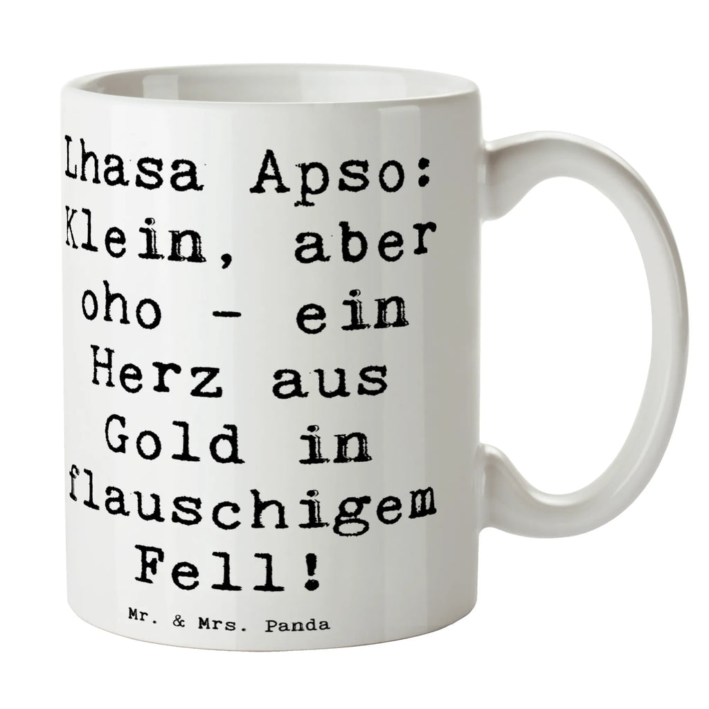 Tasse Spruch Lhasa Apso Wunder Kaffeetasse, Teetasse, Tasse mit Zitaten, Tasse, Geschenktasse, Porzellantasse, Tasse mit Motiven, Bürotasse, Keramiktasse, Hund, Hunderasse, Rassehund, Hundebesitzer, Geschenk, Tierfreund, Schenken, Welpe