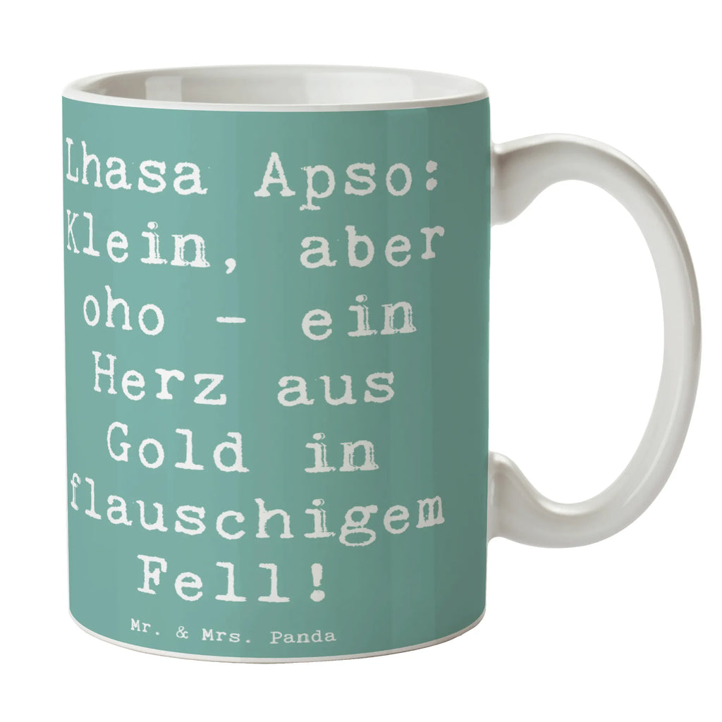 Tasse Spruch Lhasa Apso Wunder Kaffeetasse, Teetasse, Tasse mit Zitaten, Tasse, Geschenktasse, Porzellantasse, Tasse mit Motiven, Bürotasse, Keramiktasse, Hund, Hunderasse, Rassehund, Hundebesitzer, Geschenk, Tierfreund, Schenken, Welpe