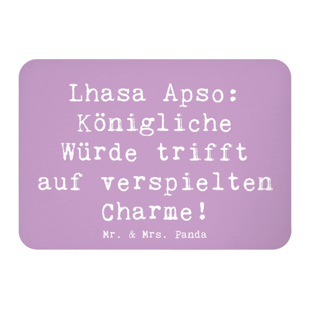 Magnet Spruch Lhasa Apso Charme Pinnwandmagnet, Souvenir Magnet, Whiteboard Magnet, Motivmagnete, Notiz Magnet, Dekomagnet, Kühlschrank Dekoration, Kühlschrankmagnet, Hund, Hunderasse, Rassehund, Hundebesitzer, Geschenk, Tierfreund, Schenken, Welpe