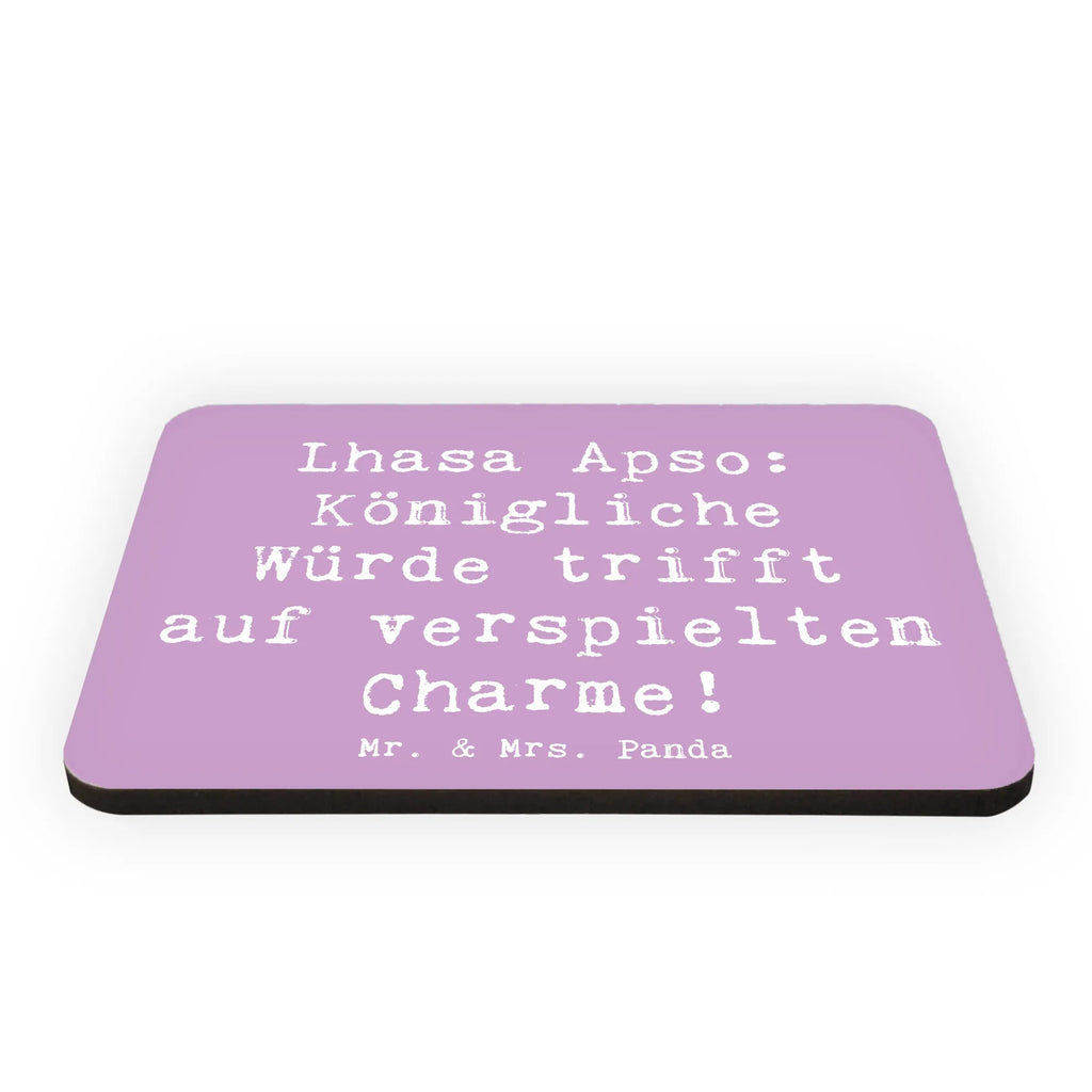 Magnet Spruch Lhasa Apso Charme Pinnwandmagnet, Souvenir Magnet, Whiteboard Magnet, Motivmagnete, Notiz Magnet, Dekomagnet, Kühlschrank Dekoration, Kühlschrankmagnet, Hund, Hunderasse, Rassehund, Hundebesitzer, Geschenk, Tierfreund, Schenken, Welpe