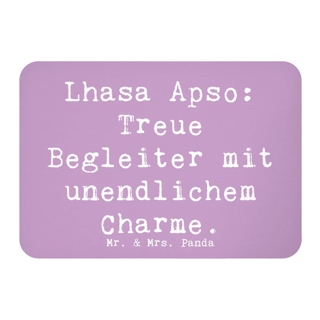 Magnet Saying Lhasa Apso: Treue Begleiter mit unendlichem Charme. Kühlschrankmagnet, Motivmagnete, Kühlschrank Dekoration, Pinnwandmagnet, Whiteboard Magnet, Notiz Magnet, Souvenir Magnet, Dekomagnet, Hund, Hunderasse, Rassehund, Hundebesitzer, Geschenk, Tierfreund, Schenken, Welpe