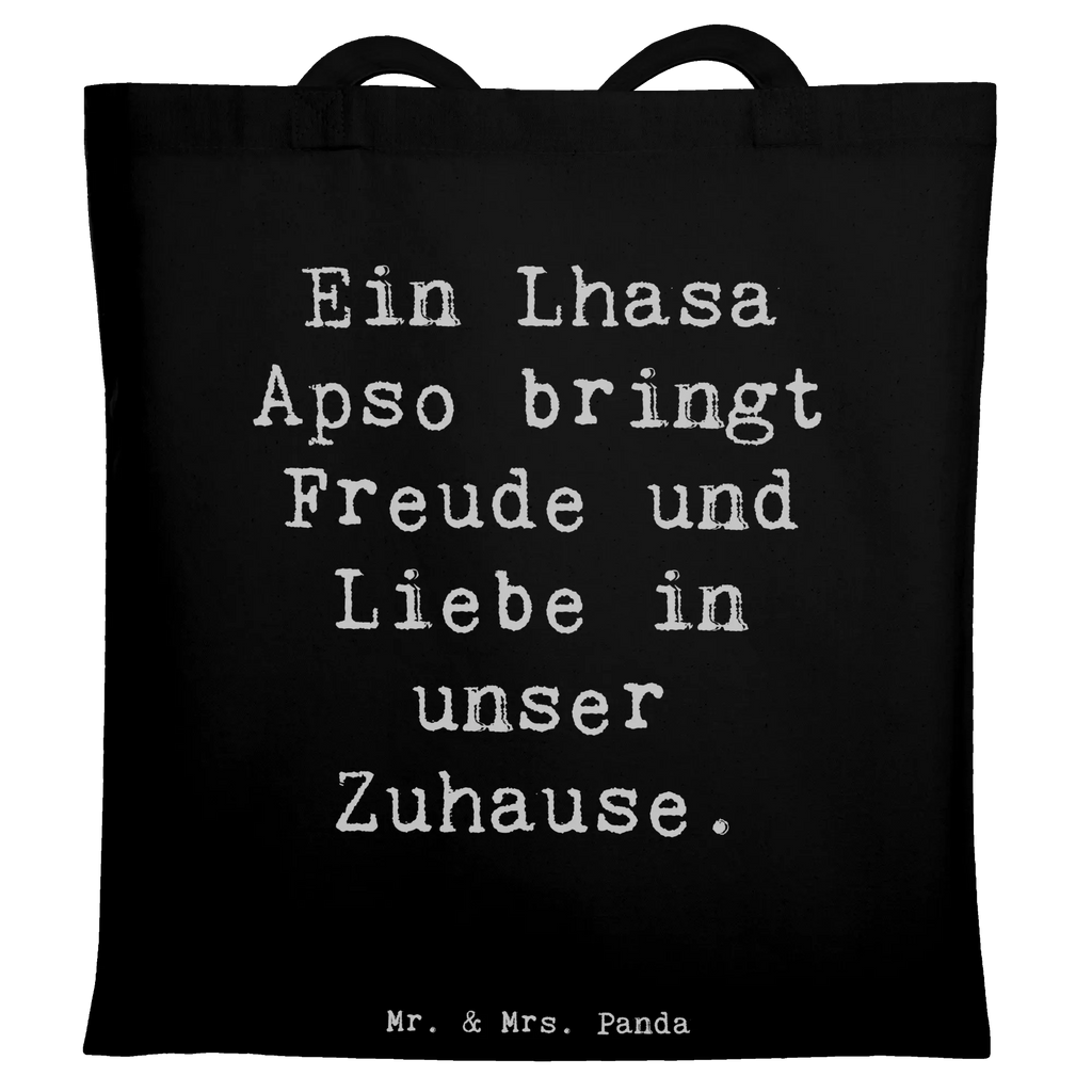 Tragetasche Spruch Lhasa Apso Freude Stofftasche, Umhängetasche, Tragetasche, Laptoptasche, Beuteltasche, Schultertasche, Beutel, Jutetasche, Shopper, Stoffbeutel, Einkaufstüte, Badetasche, Einkaufstasche, Strandtasche, Jutebeutel, Tasche, Hund, Hunderasse, Rassehund, Hundebesitzer, Geschenk, Tierfreund, Schenken, Welpe