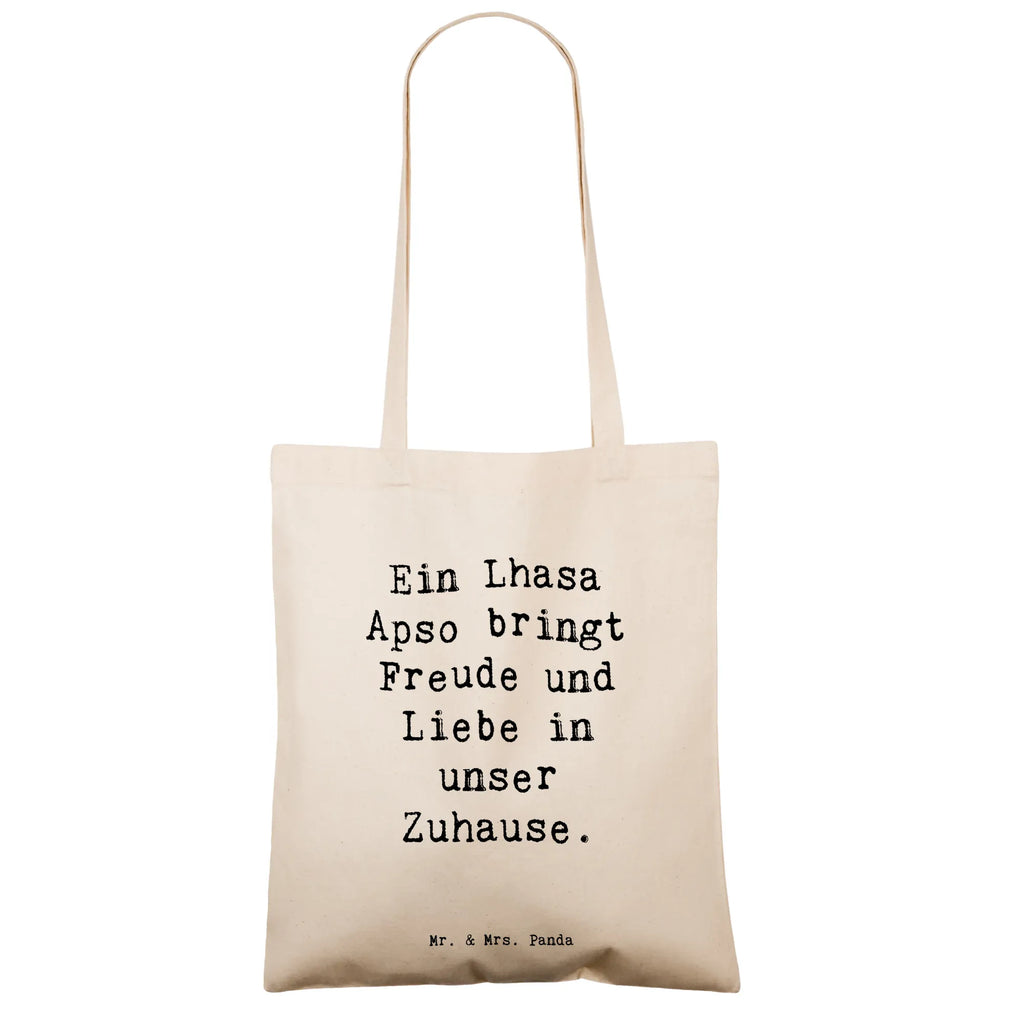Tragetasche Spruch Lhasa Apso Freude Stofftasche, Umhängetasche, Tragetasche, Laptoptasche, Beuteltasche, Schultertasche, Beutel, Jutetasche, Shopper, Stoffbeutel, Einkaufstüte, Badetasche, Einkaufstasche, Strandtasche, Jutebeutel, Tasche, Hund, Hunderasse, Rassehund, Hundebesitzer, Geschenk, Tierfreund, Schenken, Welpe