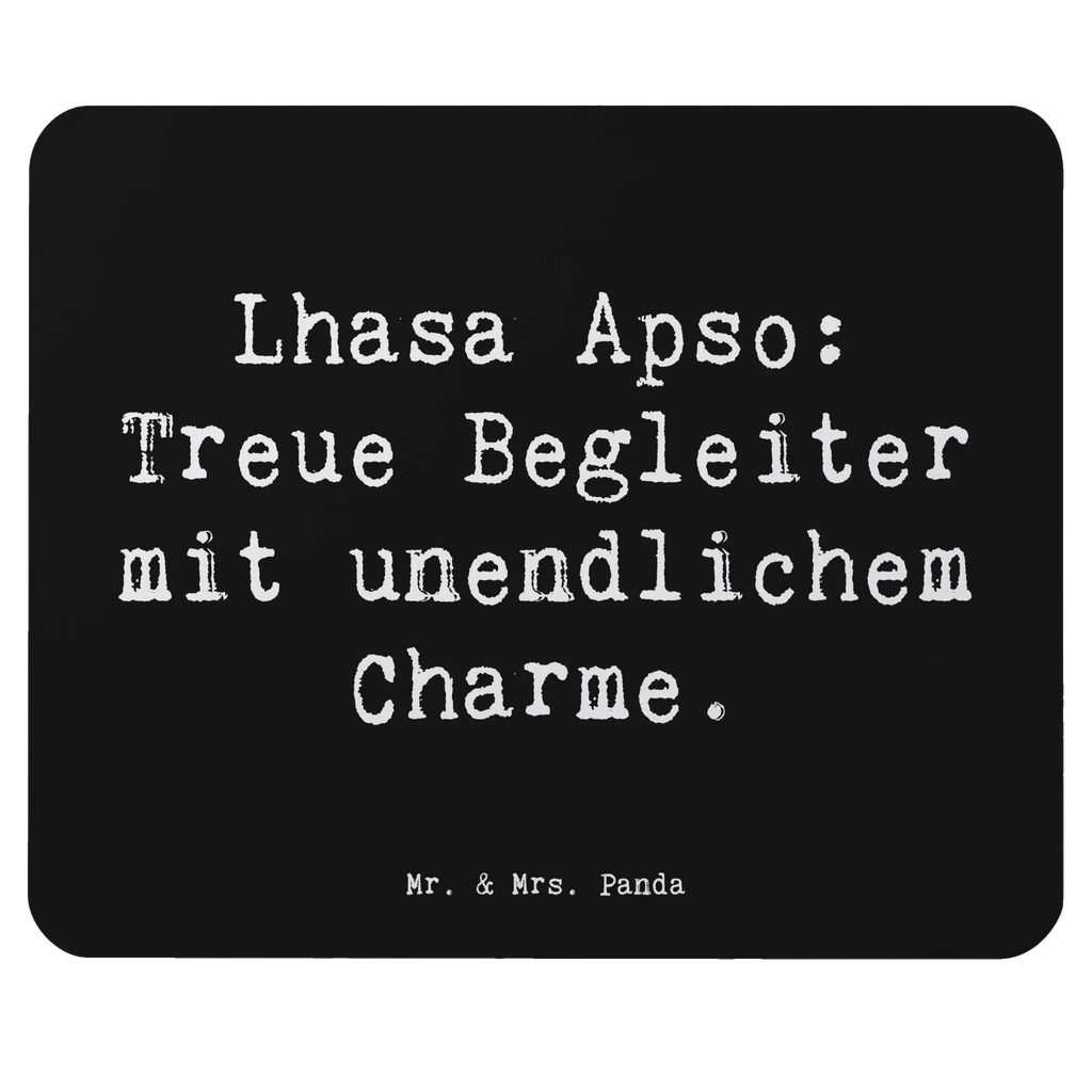 Mauspad Spruch Lhasa Apso Treue Begleiter Mausunterlage, PC Zubehör, Mousepad, Arbeitszimmer, Einzigartiges Mauspad, Designer Mauspad, Mauspad Büro, Computer zubehör, Büroausstattung, Mauspad, Hund, Hunderasse, Rassehund, Hundebesitzer, Geschenk, Tierfreund, Schenken, Welpe
