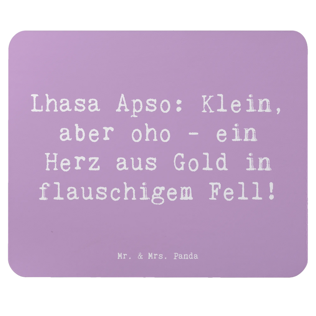 Mouse mat Saying Lhasa Apso: Klein, aber oho - ein Herz aus Gold in flauschigem Fell! Mauspad Büro, Designer Mauspad, Mousepad, Mauspad, PC Zubehör, Computer zubehör, Büroausstattung, Mausunterlage, Einzigartiges Mauspad, Arbeitszimmer, Hund, Hunderasse, Rassehund, Hundebesitzer, Geschenk, Tierfreund, Schenken, Welpe