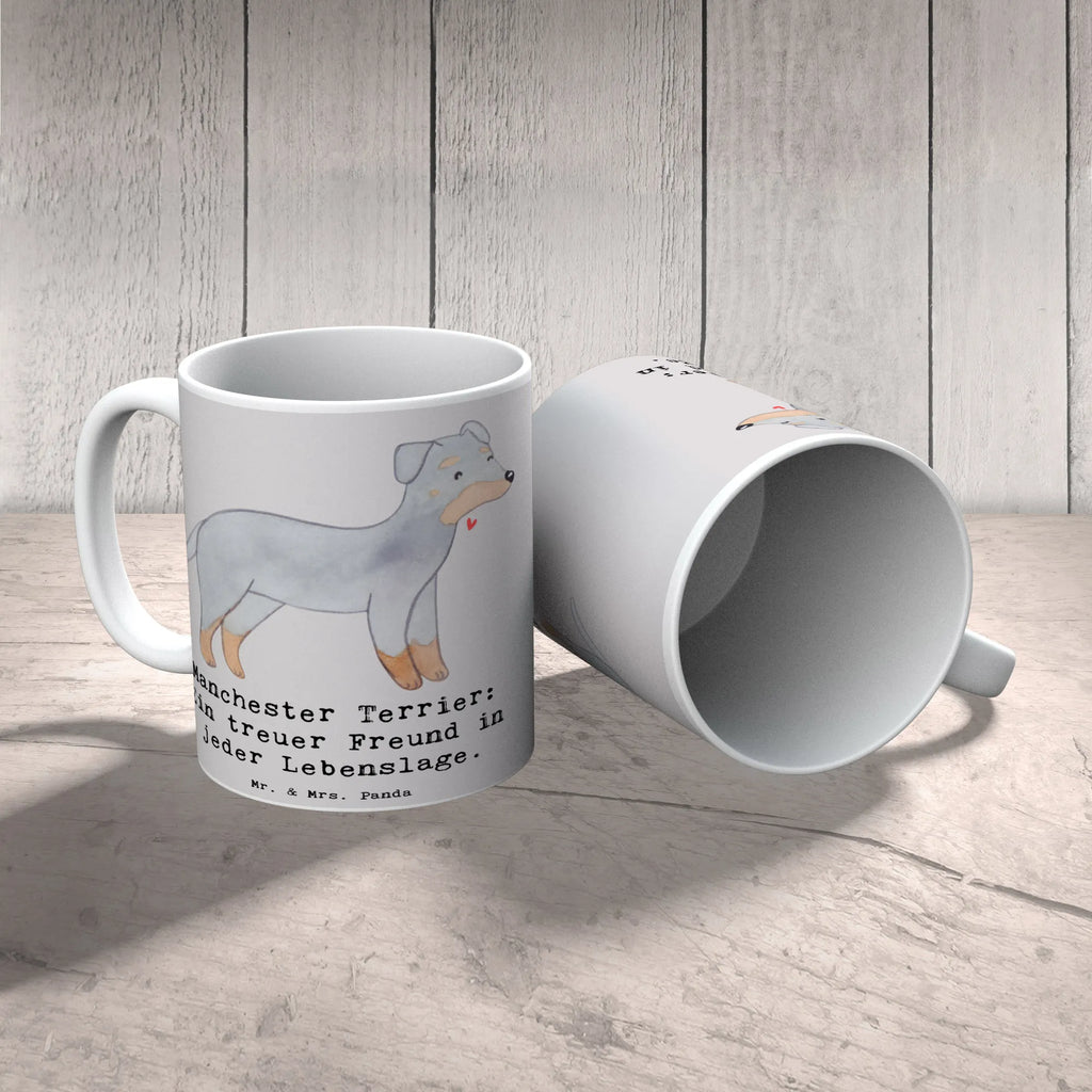 Tasse Manchester Terrier Freundschaft Kaffeetasse, Tasse mit Zitaten, Geschenktasse, Teetasse, Bürotasse, Tasse, Porzellantasse, Keramiktasse, Tasse mit Motiven, Hund, Hunderasse, Rassehund, Hundebesitzer, Geschenk, Tierfreund, Schenken, Welpe