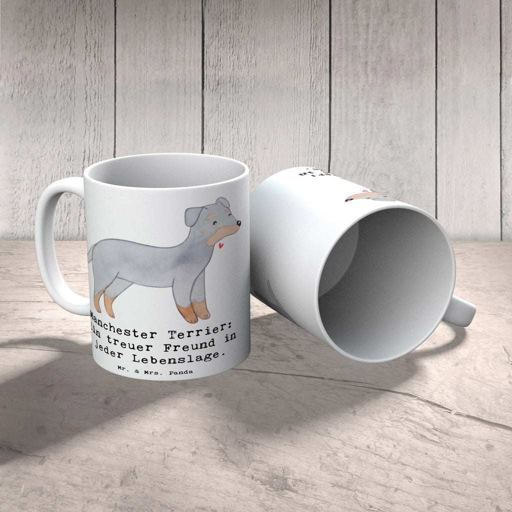 Tasse Manchester Terrier Freundschaft Kaffeetasse, Tasse mit Zitaten, Geschenktasse, Teetasse, Bürotasse, Tasse, Porzellantasse, Keramiktasse, Tasse mit Motiven, Hund, Hunderasse, Rassehund, Hundebesitzer, Geschenk, Tierfreund, Schenken, Welpe