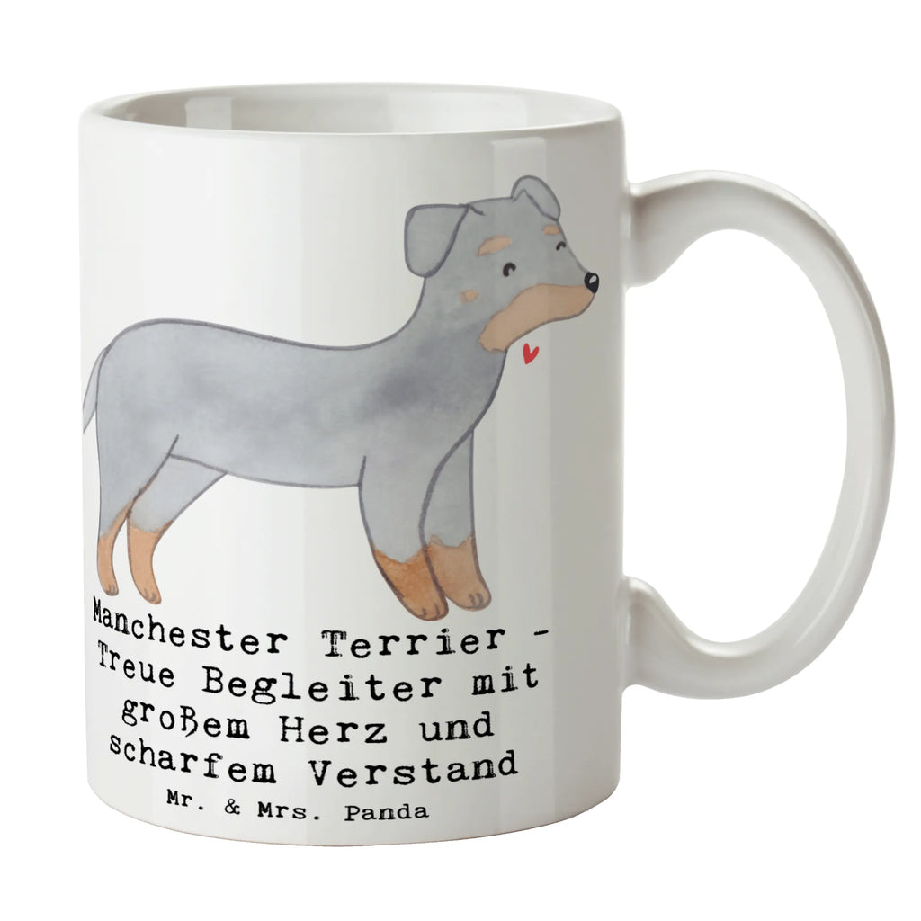 Mug Manchester Terrier - Treue Begleiter mit großem Herz und scharfem Verstand Keramiktasse, Bürotasse, Porzellantasse, Kaffeetasse, Tasse mit Zitaten, Teetasse, Geschenktasse, Tasse, Tasse mit Motiven, Hund, Hunderasse, Rassehund, Hundebesitzer, Geschenk, Tierfreund, Schenken, Welpe