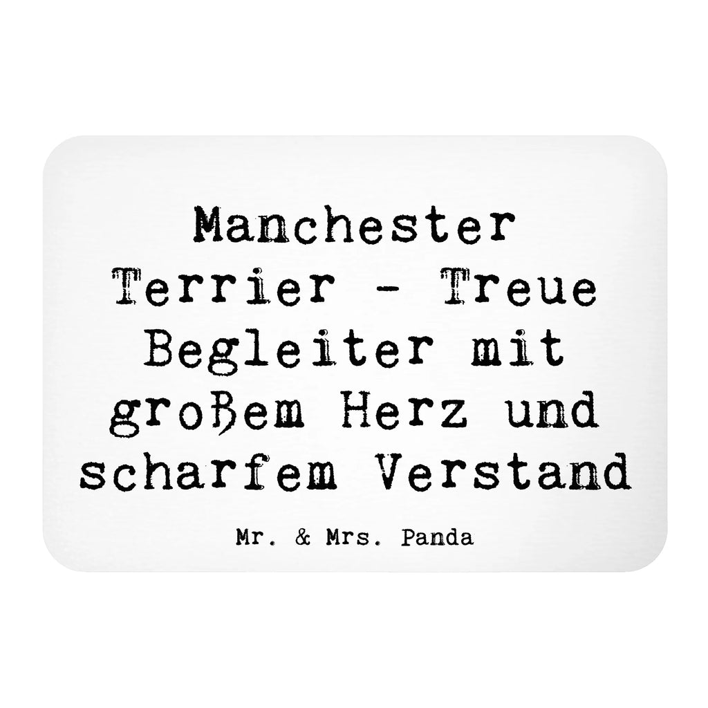 Magnet Saying Manchester Terrier - Treue Begleiter mit großem Herz und scharfem Verstand Souvenir Magnet, Pinnwandmagnet, Whiteboard Magnet, Kühlschrank Dekoration, Kühlschrankmagnet, Dekomagnet, Notiz Magnet, Motivmagnete, Hund, Hunderasse, Rassehund, Hundebesitzer, Geschenk, Tierfreund, Schenken, Welpe