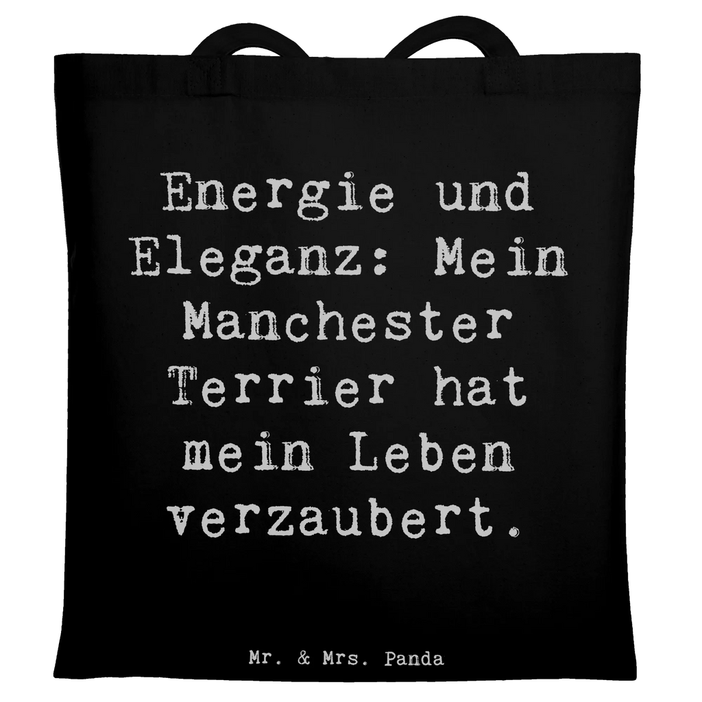 Tragetasche Spruch Manchester Terrier Magie Beuteltasche, Beutel, Einkaufstasche, Jutebeutel, Stoffbeutel, Tasche, Shopper, Umhängetasche, Strandtasche, Schultertasche, Stofftasche, Tragetasche, Badetasche, Jutetasche, Einkaufstüte, Laptoptasche, Hund, Hunderasse, Rassehund, Hundebesitzer, Geschenk, Tierfreund, Schenken, Welpe