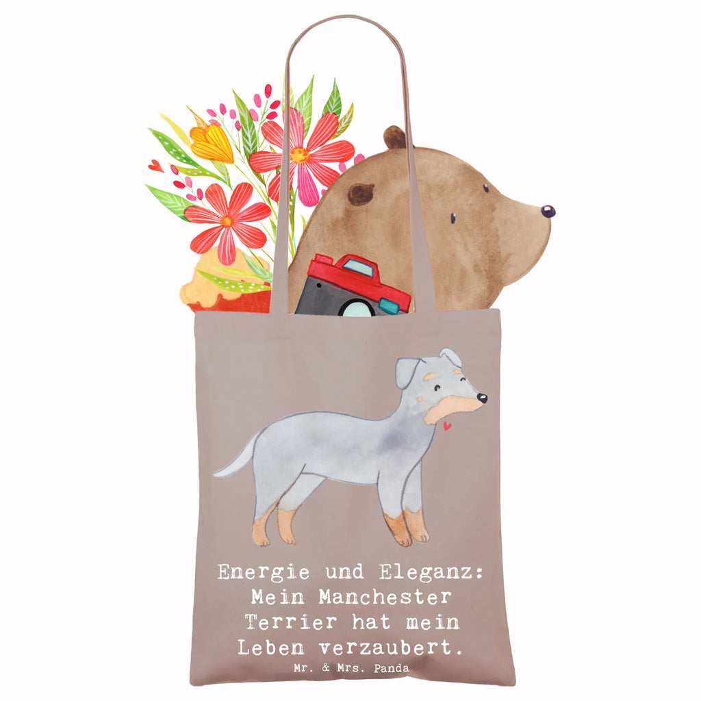 Tragetasche Manchester Terrier Magie Shopper, Beutel, Laptoptasche, Badetasche, Tragetasche, Jutetasche, Strandtasche, Stoffbeutel, Stofftasche, Schultertasche, Beuteltasche, Jutebeutel, Tasche, Einkaufstüte, Einkaufstasche, Umhängetasche, Hund, Hunderasse, Rassehund, Hundebesitzer, Geschenk, Tierfreund, Schenken, Welpe