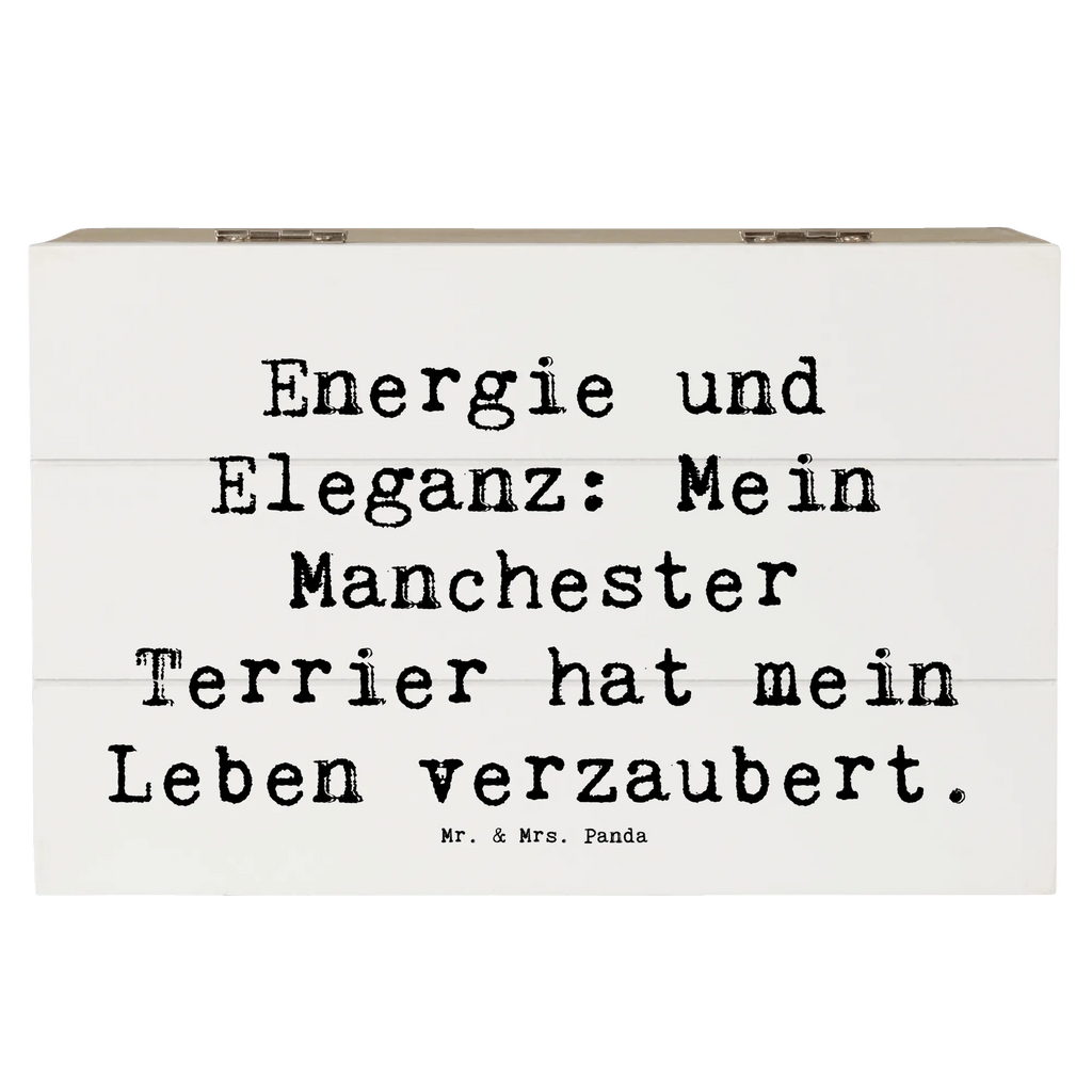 Holzkiste Spruch Manchester Terrier Magie Erinnerungskiste, Geschenkdose, Schatzkiste, Kiste, XXL, Geschenkbox, Holzkiste, Schatulle, Aufbewahrungsbox, Truhe, Erinnerungsbox, Dekokiste, Hund, Hunderasse, Rassehund, Hundebesitzer, Geschenk, Tierfreund, Schenken, Welpe