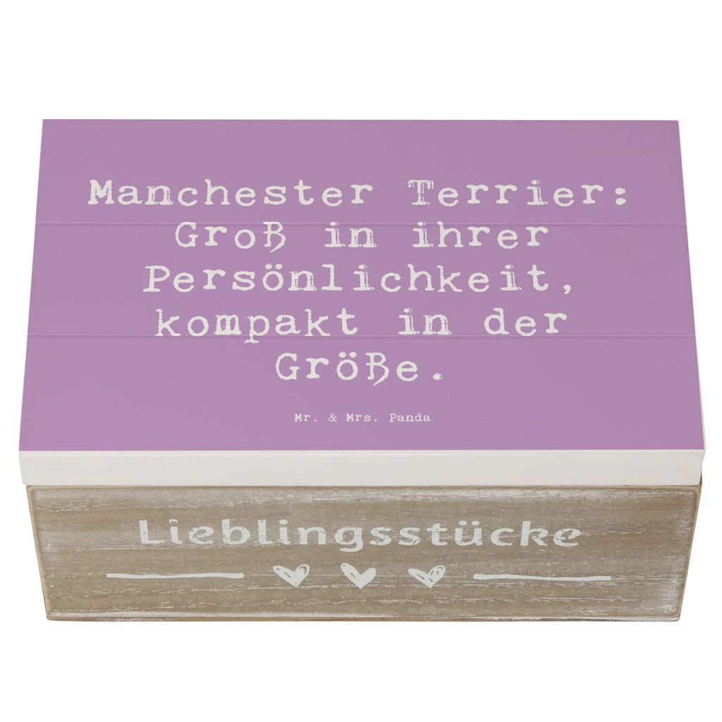 Holzkiste Spruch Manchester Terrier Persönlichkeit Dekokiste, Schatulle, Kiste, Geschenkbox, Holzkiste, Erinnerungsbox, XXL, Truhe, Geschenkdose, Erinnerungskiste, Schatzkiste, Aufbewahrungsbox, Hund, Hunderasse, Rassehund, Hundebesitzer, Geschenk, Tierfreund, Schenken, Welpe