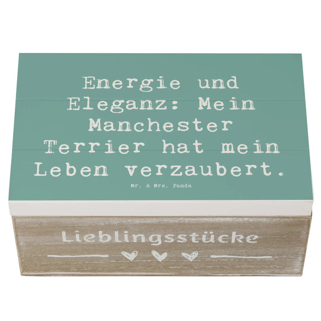 Holzkiste Spruch Manchester Terrier Magie Erinnerungskiste, Geschenkdose, Schatzkiste, Kiste, XXL, Geschenkbox, Holzkiste, Schatulle, Aufbewahrungsbox, Truhe, Erinnerungsbox, Dekokiste, Hund, Hunderasse, Rassehund, Hundebesitzer, Geschenk, Tierfreund, Schenken, Welpe
