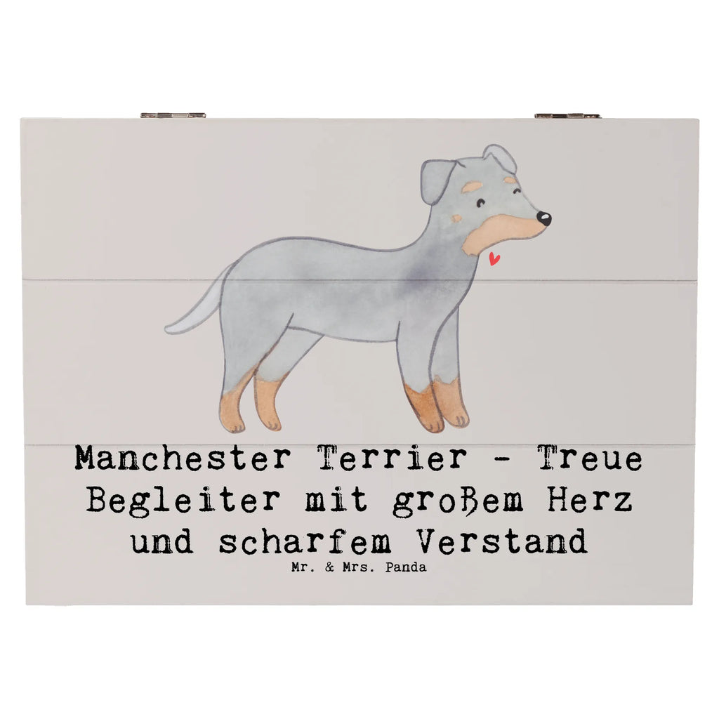 Holzkiste Manchester Terrier Begleiter Geschenkdose, Aufbewahrungsbox, Erinnerungsbox, XXL, Truhe, Kiste, Holzkiste, Erinnerungskiste, Schatzkiste, Geschenkbox, Schatulle, Dekokiste, Hund, Hunderasse, Rassehund, Hundebesitzer, Geschenk, Tierfreund, Schenken, Welpe