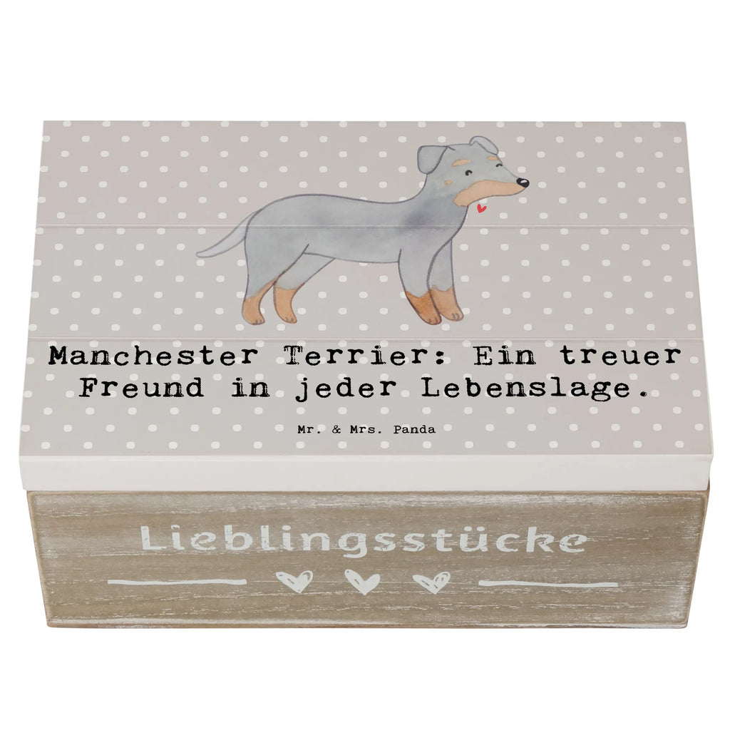 Holzkiste Manchester Terrier Freundschaft XXL, Schatulle, Kiste, Geschenkbox, Truhe, Erinnerungsbox, Schatzkiste, Aufbewahrungsbox, Erinnerungskiste, Holzkiste, Geschenkdose, Dekokiste, Hund, Hunderasse, Rassehund, Hundebesitzer, Geschenk, Tierfreund, Schenken, Welpe