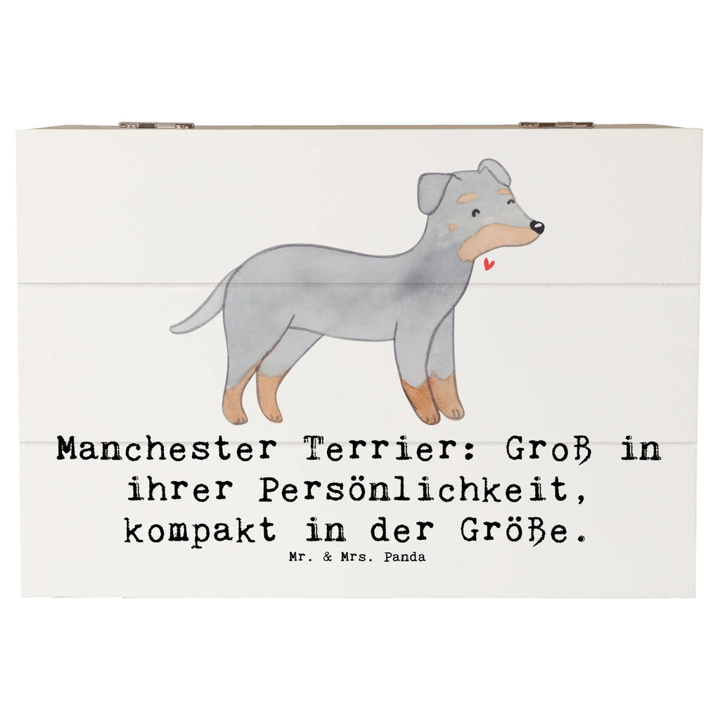 Wooden chest Manchester Terrier: Groß in ihrer Persönlichkeit, kompakt in der Größe. Aufbewahrungsbox, Erinnerungsbox, Geschenkdose, Schatulle, Dekokiste, XXL, Kiste, Truhe, Geschenkbox, Erinnerungskiste, Holzkiste, Schatzkiste, Hund, Hunderasse, Rassehund, Hundebesitzer, Geschenk, Tierfreund, Schenken, Welpe