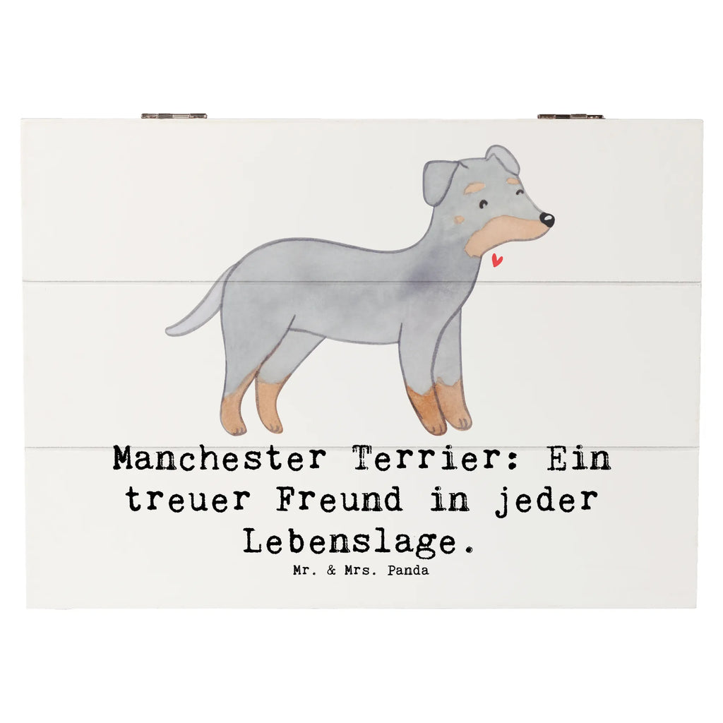 Holzkiste Manchester Terrier Freundschaft XXL, Schatulle, Kiste, Geschenkbox, Truhe, Erinnerungsbox, Schatzkiste, Aufbewahrungsbox, Erinnerungskiste, Holzkiste, Geschenkdose, Dekokiste, Hund, Hunderasse, Rassehund, Hundebesitzer, Geschenk, Tierfreund, Schenken, Welpe