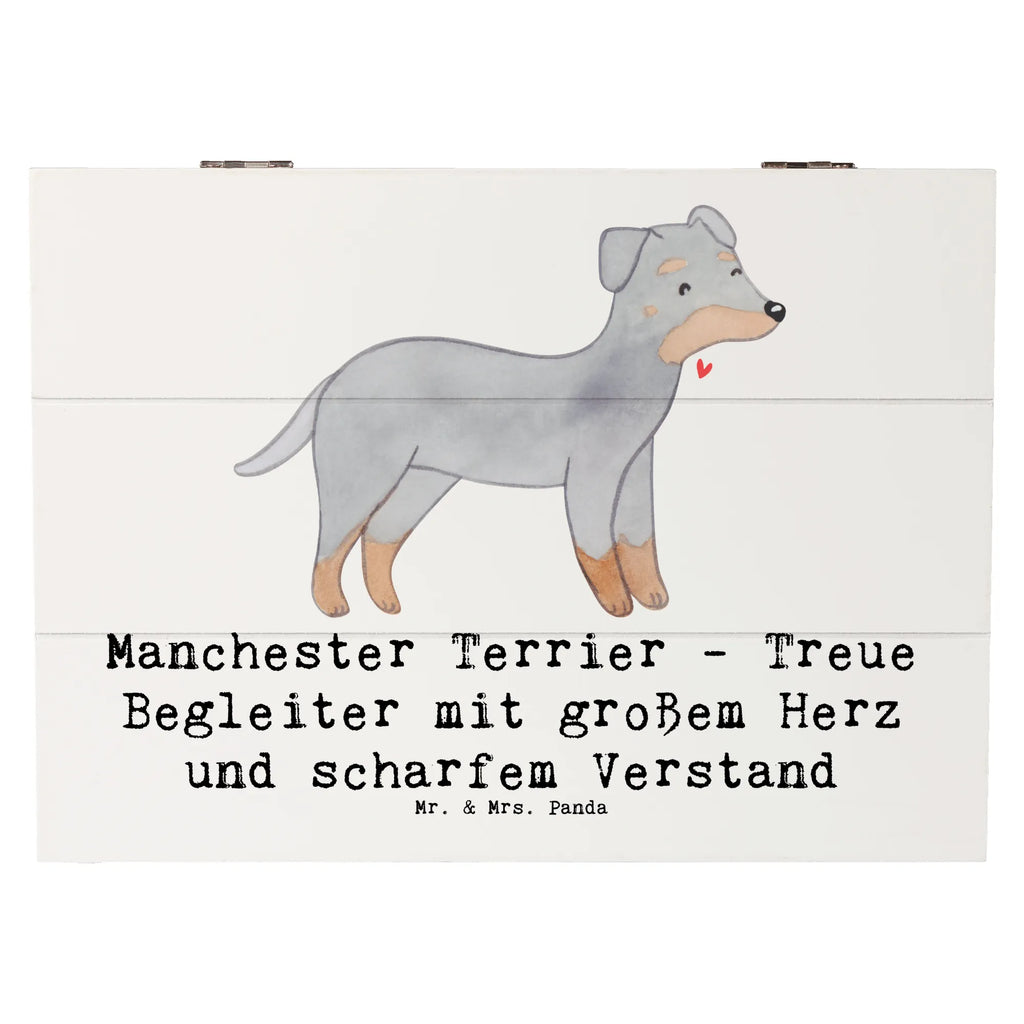 Holzkiste Manchester Terrier Begleiter Geschenkdose, Aufbewahrungsbox, Erinnerungsbox, XXL, Truhe, Kiste, Holzkiste, Erinnerungskiste, Schatzkiste, Geschenkbox, Schatulle, Dekokiste, Hund, Hunderasse, Rassehund, Hundebesitzer, Geschenk, Tierfreund, Schenken, Welpe