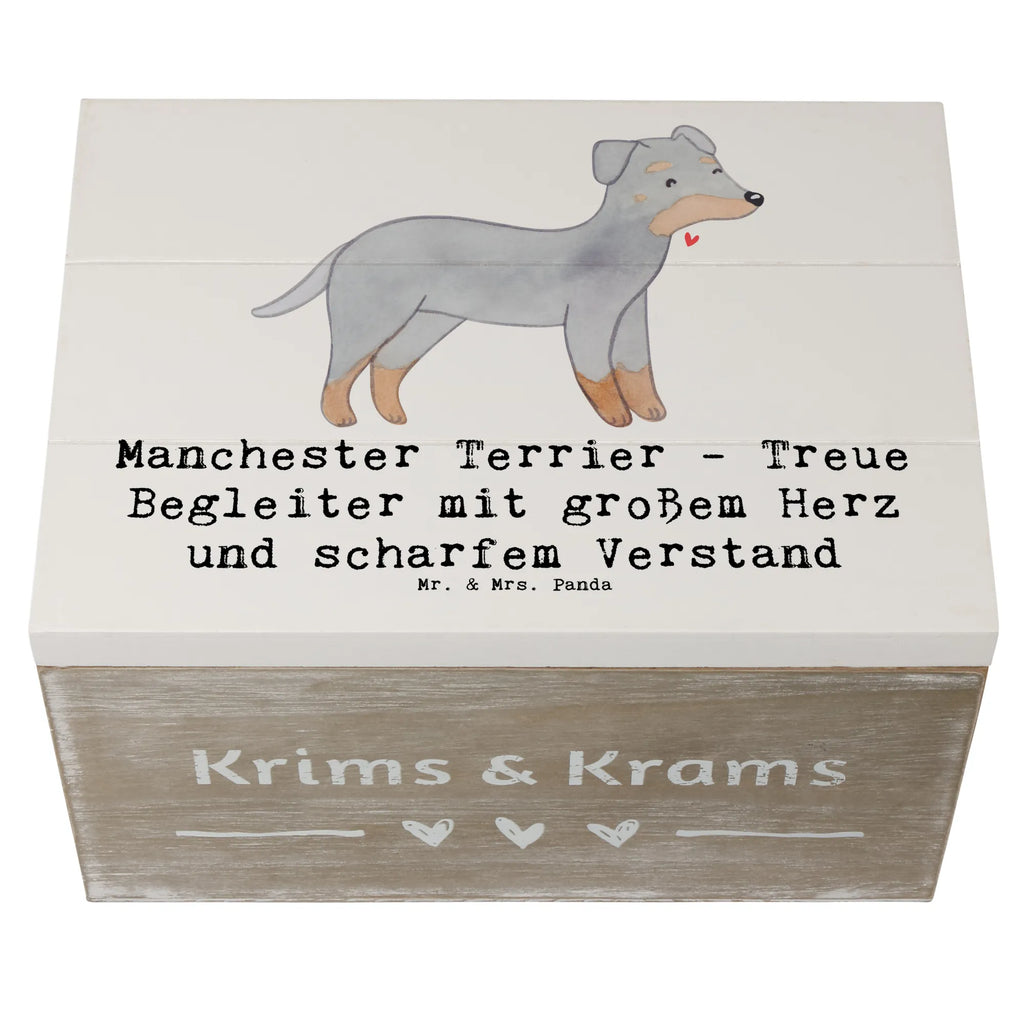 Holzkiste Manchester Terrier Begleiter Geschenkdose, Aufbewahrungsbox, Erinnerungsbox, XXL, Truhe, Kiste, Holzkiste, Erinnerungskiste, Schatzkiste, Geschenkbox, Schatulle, Dekokiste, Hund, Hunderasse, Rassehund, Hundebesitzer, Geschenk, Tierfreund, Schenken, Welpe