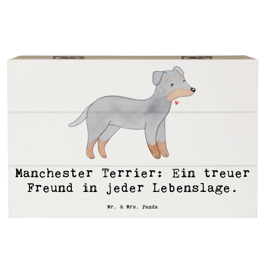 Holzkiste Manchester Terrier Freundschaft XXL, Schatulle, Kiste, Geschenkbox, Truhe, Erinnerungsbox, Schatzkiste, Aufbewahrungsbox, Erinnerungskiste, Holzkiste, Geschenkdose, Dekokiste, Hund, Hunderasse, Rassehund, Hundebesitzer, Geschenk, Tierfreund, Schenken, Welpe
