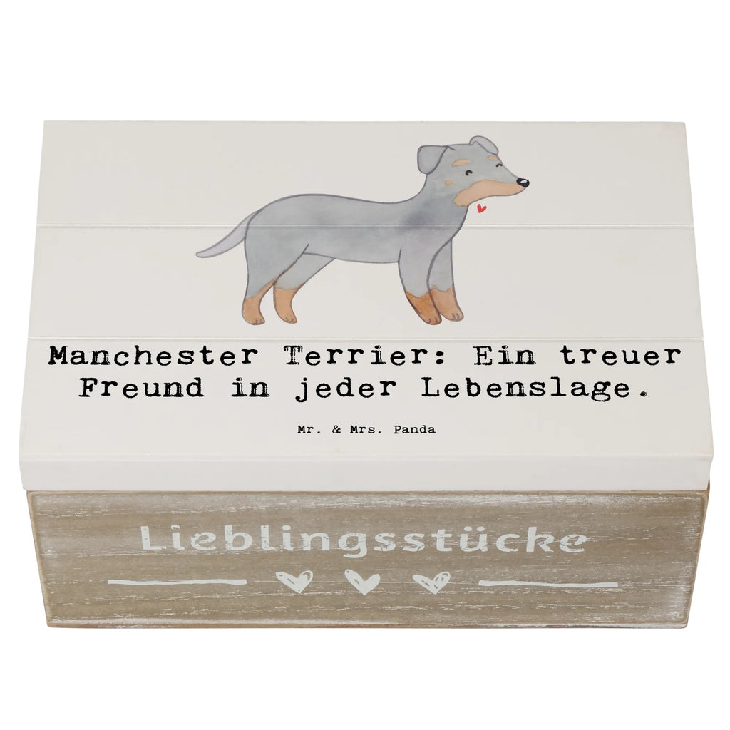 Holzkiste Manchester Terrier Freundschaft XXL, Schatulle, Kiste, Geschenkbox, Truhe, Erinnerungsbox, Schatzkiste, Aufbewahrungsbox, Erinnerungskiste, Holzkiste, Geschenkdose, Dekokiste, Hund, Hunderasse, Rassehund, Hundebesitzer, Geschenk, Tierfreund, Schenken, Welpe