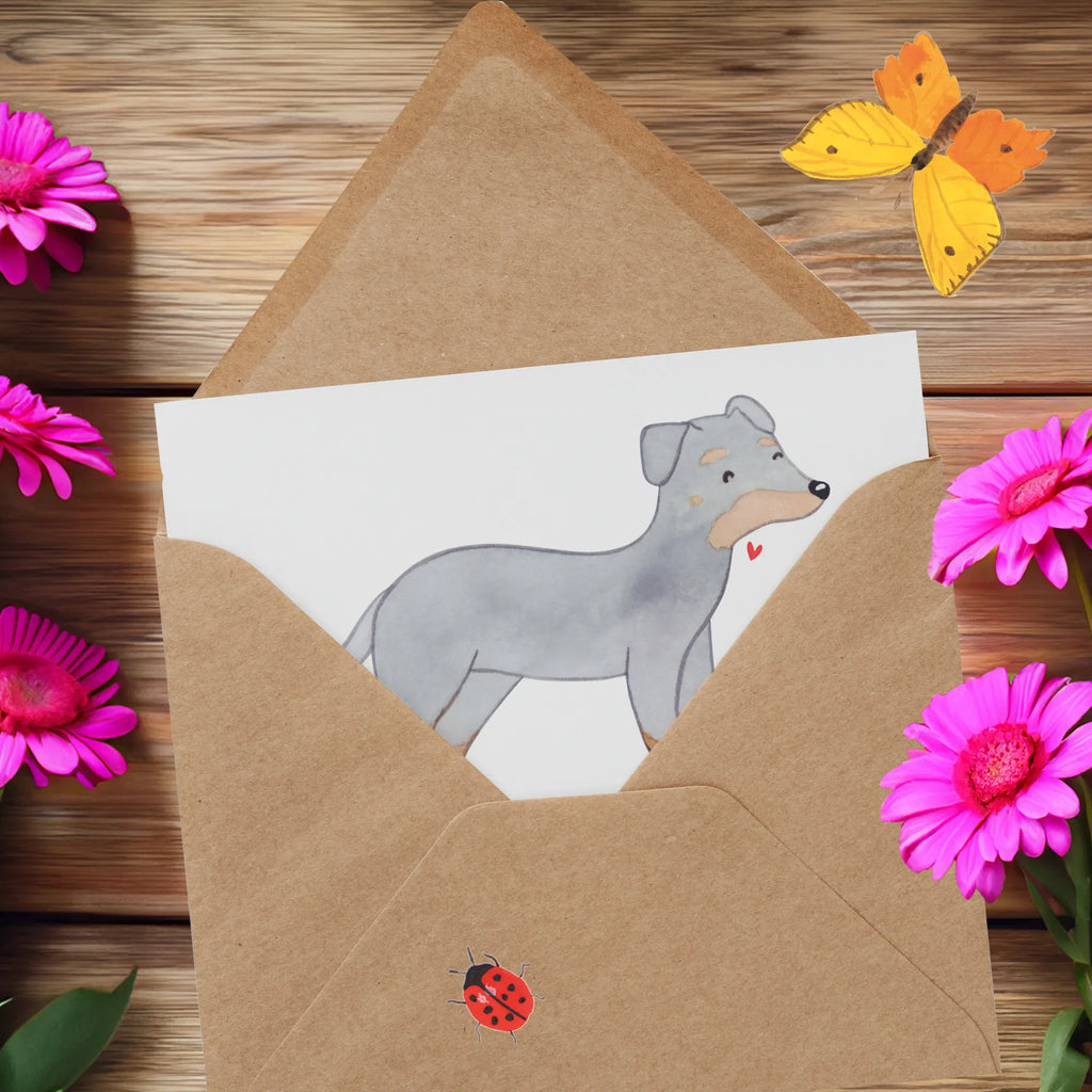 Deluxe Karte Manchester Terrier Magie Glückwunschkarte, Geburtstagskarte, Hochwertige Klappkarte, Hochzeitskarte, Karte, Einladungskarte, Grußkarte, Hochwertige Grußkarte, Klappkarte, Hund, Hunderasse, Rassehund, Hundebesitzer, Geschenk, Tierfreund, Schenken, Welpe