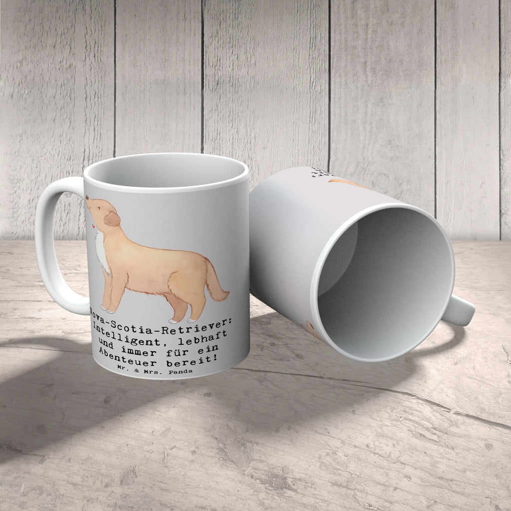 Tasse Nova Scotia Duck Tasse mit Motiven, Geschenktasse, Kaffeetasse, Tasse, Teetasse, Tasse mit Zitaten, Bürotasse, Porzellantasse, Keramiktasse, Hund, Hunderasse, Rassehund, Hundebesitzer, Geschenk, Tierfreund, Schenken, Welpe