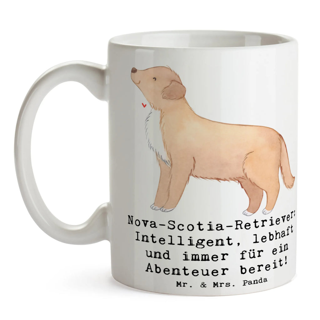 Tasse Nova Scotia Duck Tasse mit Motiven, Geschenktasse, Kaffeetasse, Tasse, Teetasse, Tasse mit Zitaten, Bürotasse, Porzellantasse, Keramiktasse, Hund, Hunderasse, Rassehund, Hundebesitzer, Geschenk, Tierfreund, Schenken, Welpe