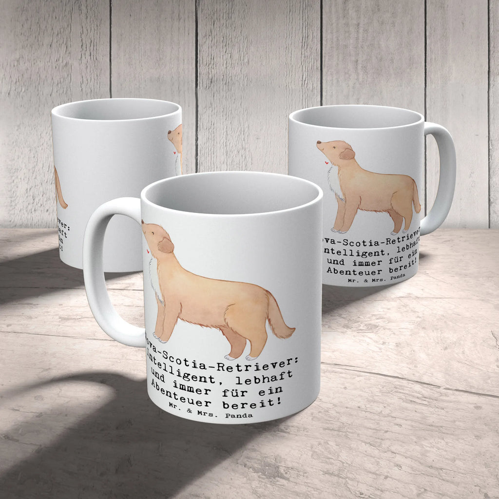 Tasse Nova Scotia Duck Tasse mit Motiven, Geschenktasse, Kaffeetasse, Tasse, Teetasse, Tasse mit Zitaten, Bürotasse, Porzellantasse, Keramiktasse, Hund, Hunderasse, Rassehund, Hundebesitzer, Geschenk, Tierfreund, Schenken, Welpe