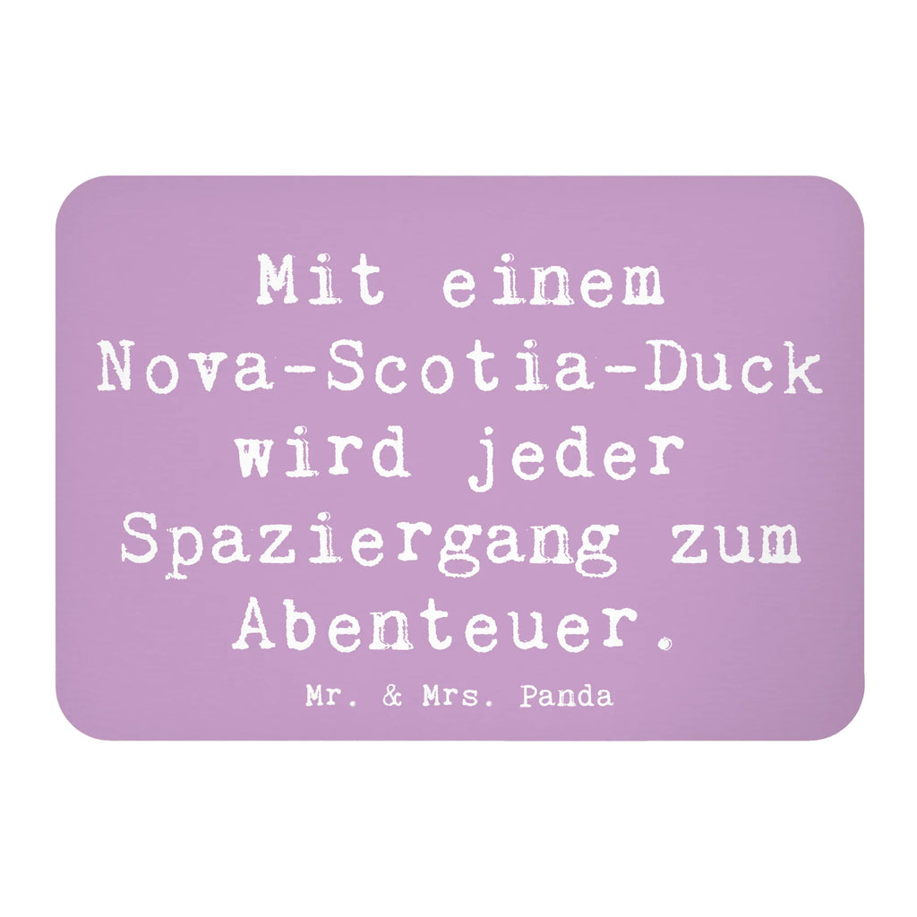 Magnet Saying Mit einem Nova-Scotia-Duck wird jeder Spaziergang zum Abenteuer. Kühlschrank Dekoration, Pinnwandmagnet, Whiteboard Magnet, Motivmagnete, Kühlschrankmagnet, Dekomagnet, Notiz Magnet, Souvenir Magnet, Hund, Hunderasse, Rassehund, Hundebesitzer, Geschenk, Tierfreund, Schenken, Welpe