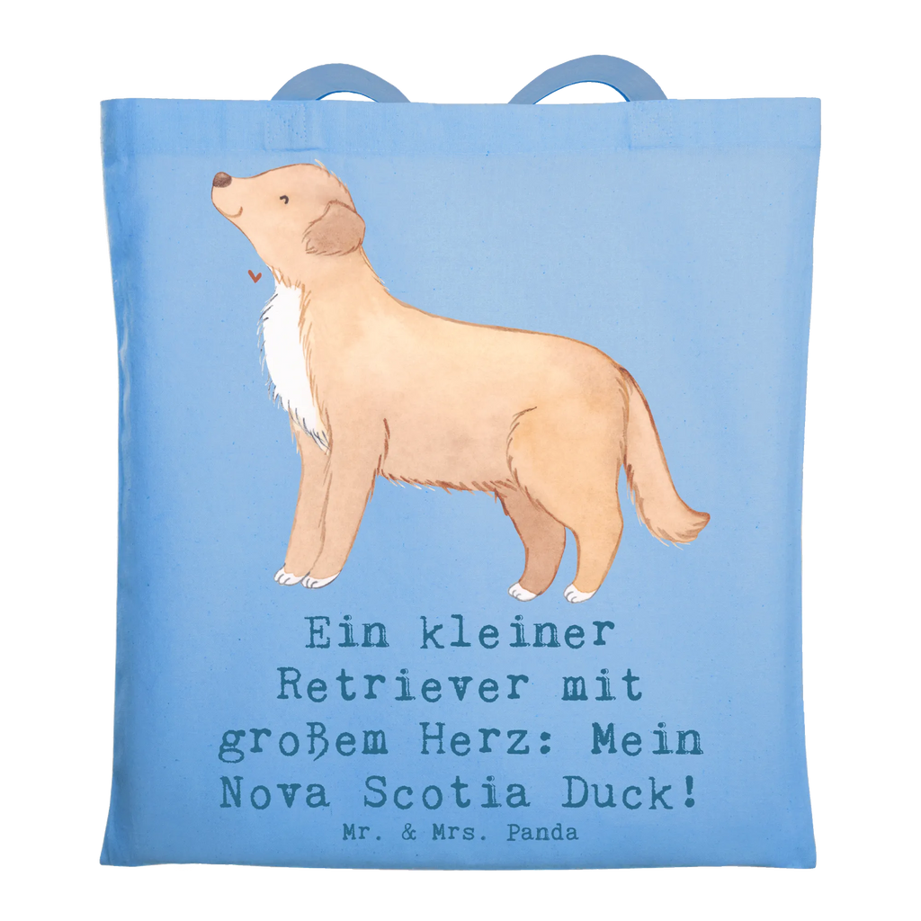 Tote bag Ein kleiner Retriever mit großem Herz: Mein Nova Scotia Duck! Shopper, Stofftasche, Tasche, Einkaufstasche, Beuteltasche, Tragetasche, Einkaufstüte, Beutel, Jutebeutel, Stoffbeutel, Badetasche, Umhängetasche, Strandtasche, Laptoptasche, Schultertasche, Jutetasche, Hund, Hunderasse, Rassehund, Hundebesitzer, Geschenk, Tierfreund, Schenken, Welpe