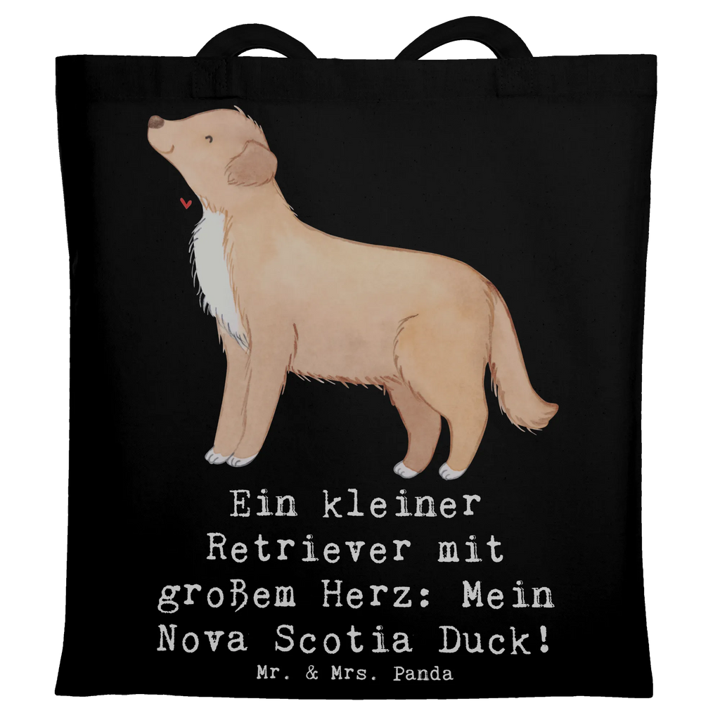 Tote bag Ein kleiner Retriever mit großem Herz: Mein Nova Scotia Duck! Shopper, Stofftasche, Tasche, Einkaufstasche, Beuteltasche, Tragetasche, Einkaufstüte, Beutel, Jutebeutel, Stoffbeutel, Badetasche, Umhängetasche, Strandtasche, Laptoptasche, Schultertasche, Jutetasche, Hund, Hunderasse, Rassehund, Hundebesitzer, Geschenk, Tierfreund, Schenken, Welpe